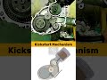 Kickstart Mechanism Mechanical Design#kickstart #mechanism #motion #mechanical #engineering #bike