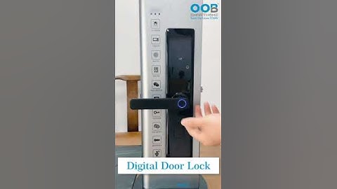 Digital Door Lock | Series 1 | OOB SMARTHOME