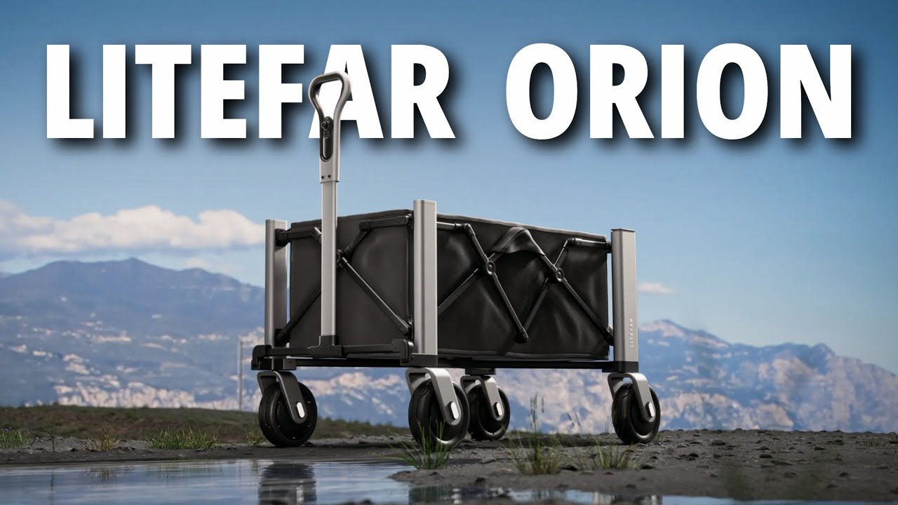 電動キャリーワゴン ITEFAR Orion ハンズフリーでラクラク荷運び？ リモコンで動かす電動キャリーワゴン