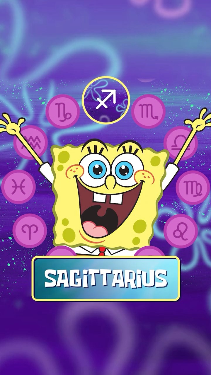 spongebob zodiac: Sagittarius ♐️ | #shorts