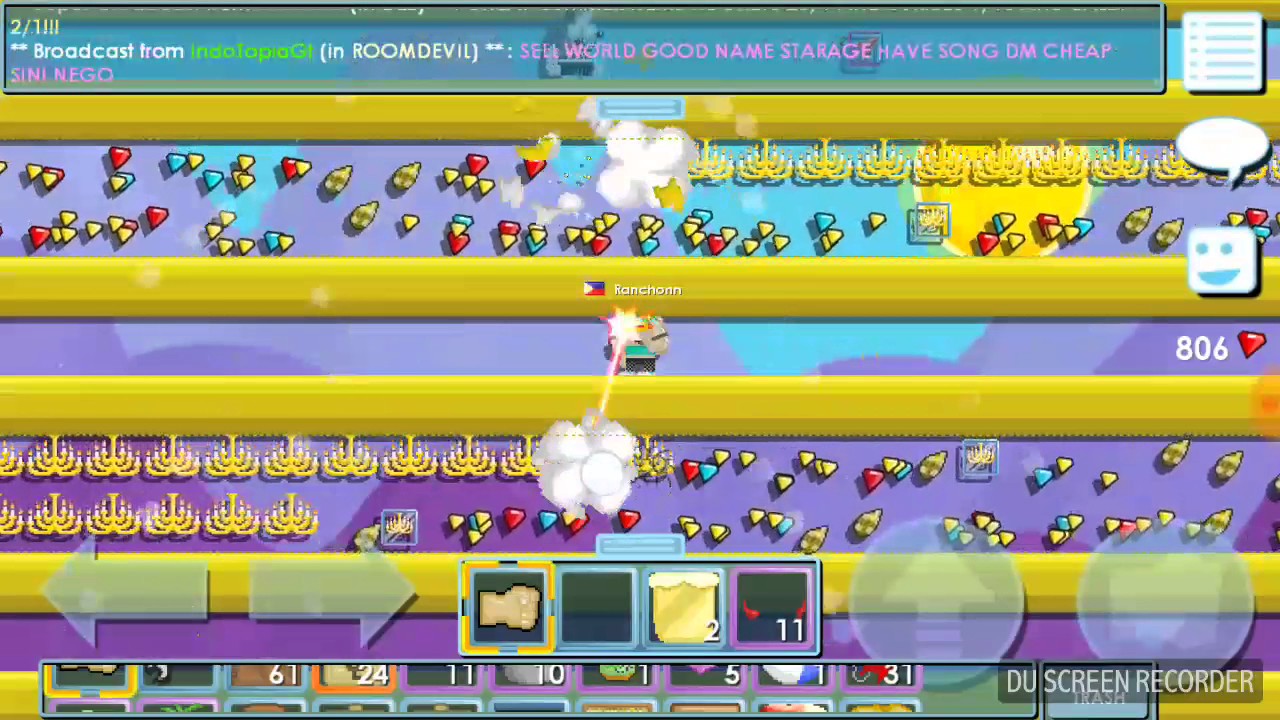 Getting XP || RanyaPlayz ♡||Growtopia