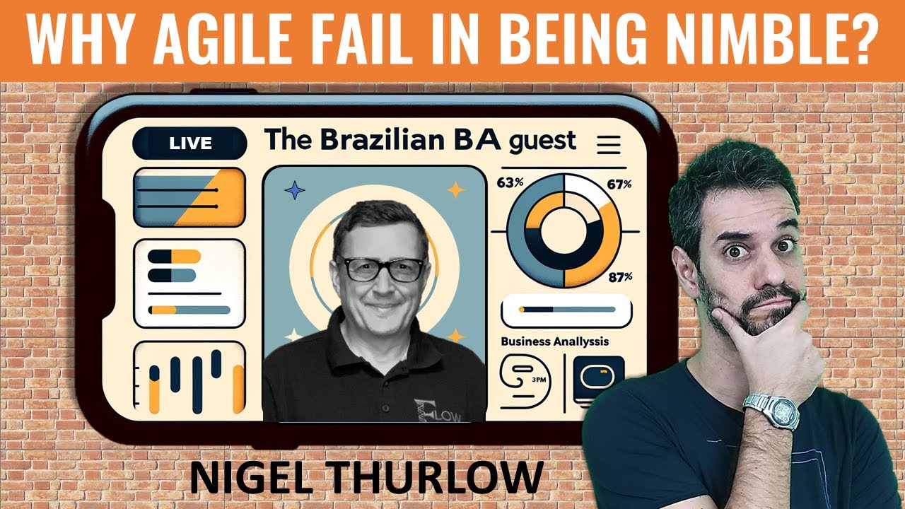 Why do agile transformations fail in making organizations nimble? - YouTube