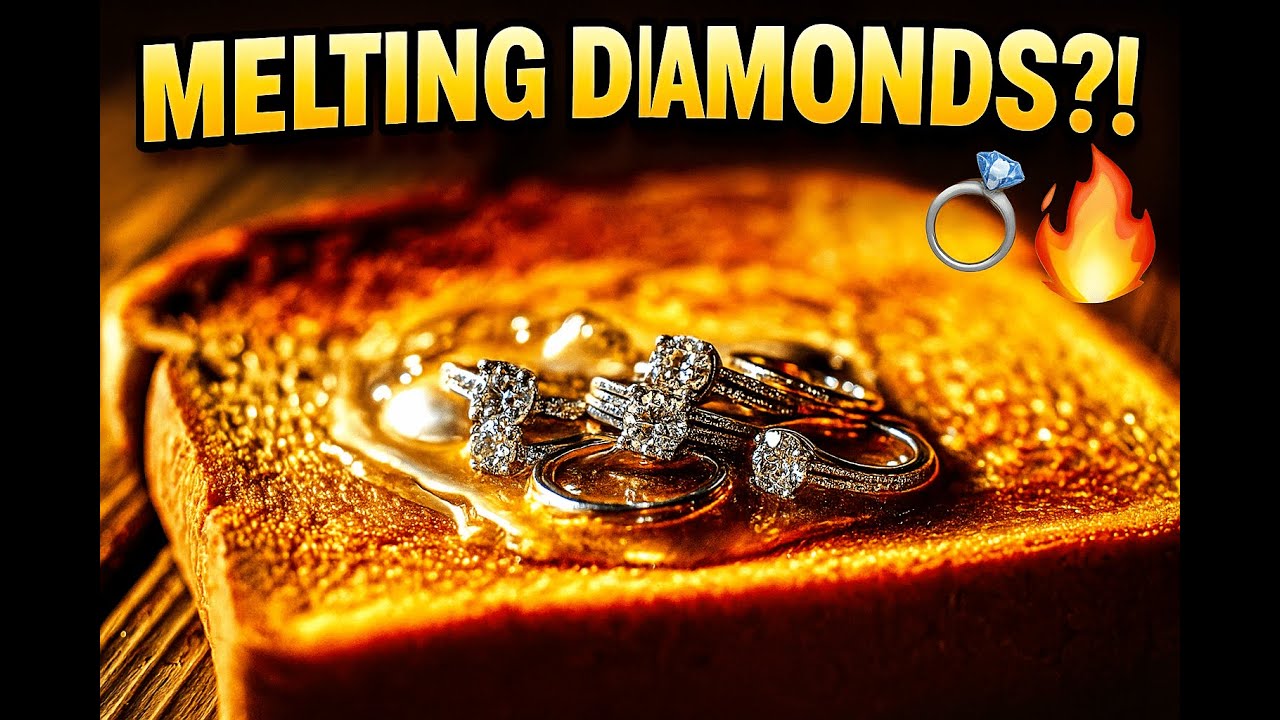 Satisfying Toast Spread with Melting Diamond Rings | Oddly Satisfying ASMR Visuals