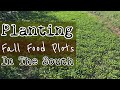 Planting fall food plots in the south