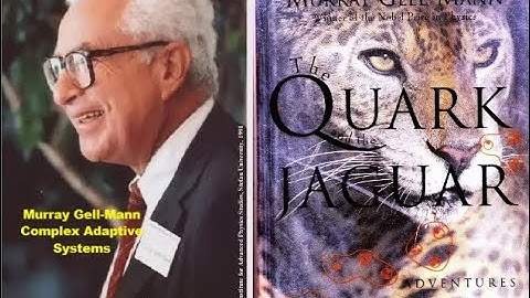 Murray Gell-Mann | Complex Adaptive Systems, 1991 | Select Lectures in Physics | @Stefan-universityEdu