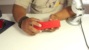 Jawbone Jambox unboxing and review, sound test using Yeti Blue mic shot with Sony Nex VG10