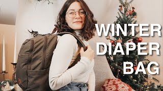 What’s In My WINTER Diaper Bag || MINIMALIST MOTHERHOOD