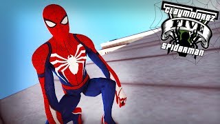 Spiderman Mod 2.0 with Realistic Web Swing! (GTA 5 Spiderman Mod)