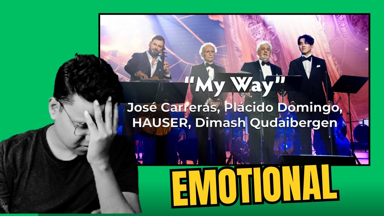 Plácido Domingo x José Carreras x Dimash Qudaibergen x HAUSER - MY WAY - Virtuosos 2025 REACTION