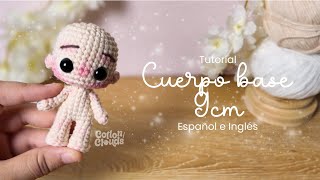 9 cm Crochet Base Body | Step-by-Step Tutorial | Cotton Clouds