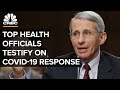 WATCH LIVE: Top health officials testify on Trump administration's Covid-19 response — 6/23/2020