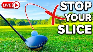 I Finally Discovered Exactly HOW TO HIT DRIVER STRAIGHT...LIVE Golf Lesson