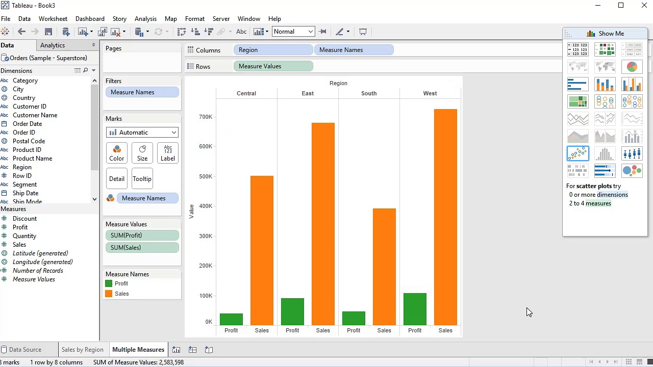 multiple-measures-on-same-axis-in-tableau-youtube