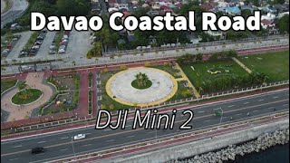 Aerial View of Davao Coastal Road | Davao, Philippines| 4K 30 DJI Mini 2