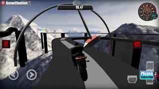 Motocross Bike Racer Stunt Games / Motor Racer Stunt Tracks / Android Gameplay Video screenshot 4