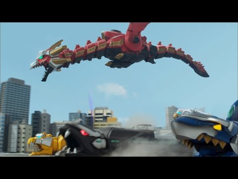 Harmony and Dizchord - Megazord Fight | Episode 6 | Megaforce | Power Rangers Official