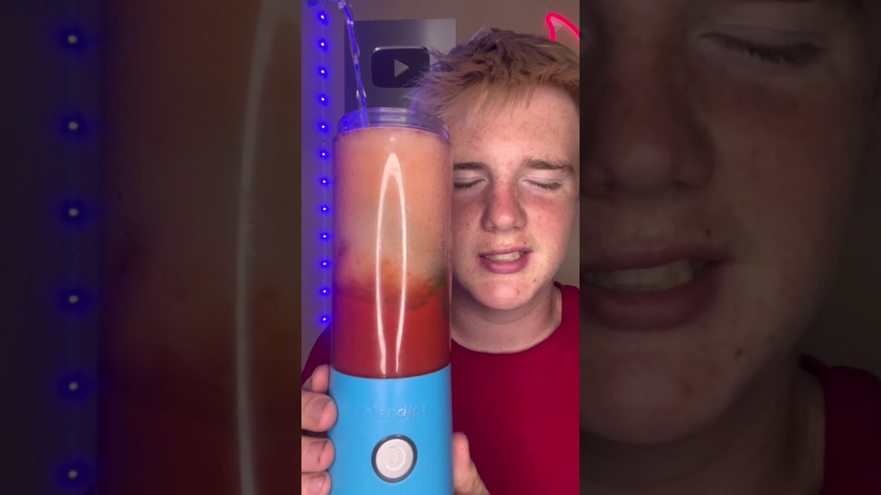 Yes or no? Spicy drink challenge