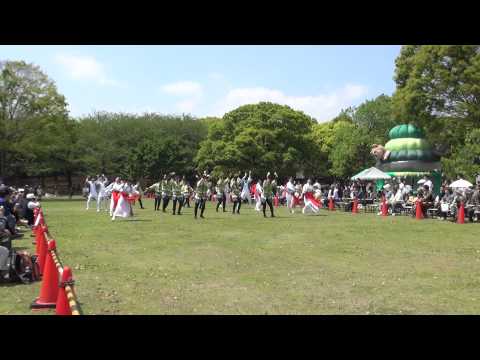 富士山Art Performance Festicalあっぱれ富士　葵や一晴　芝生流し会場