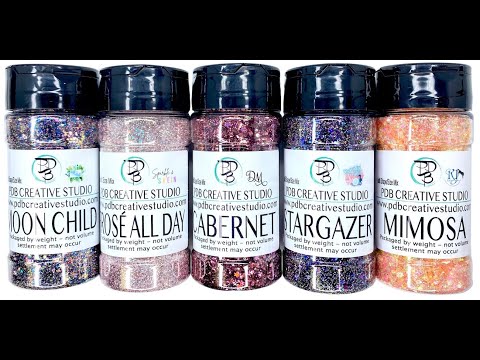 NEW AUGUST 2022 GLITTER COLORS / PDB CREATIVE STUDIO 