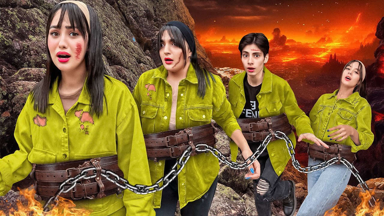 تو دنیایی واقعی بهم زنجیرشدیم😨