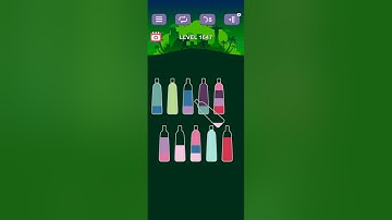 water sort puzzle -sort color puzzle game level 1647