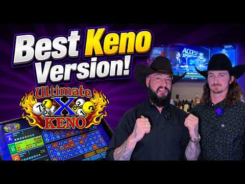 Best KENO version to play? ULTIMATE X Keno! 🤩 Trying something new!