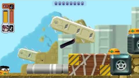 Mega Man Powered Up - Guts Man Strat