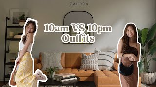 10am VS 10pm Looks | ZALORA