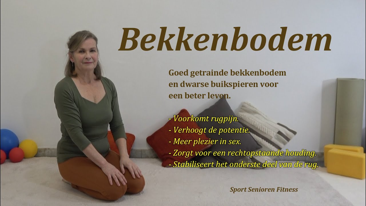 Bekkenbodemoefeningen 💚 dwarse buikspieren - ongewild verlies urine ontlasting - Pelvic floor