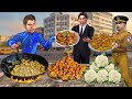 Gobi Pakora Crispy Cauliflower Pakoda Street Food Hindi Kahani Hindi Moral Stories New Comedy Video