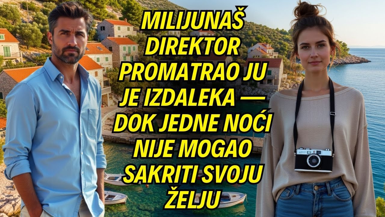 Milijunaš direktor promatrao ju je izdaleka — dok jedne noći nije mogao sakriti svoju želju