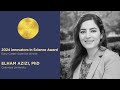 Innovators in Science Award: Designing Personalized Cancer Treatments