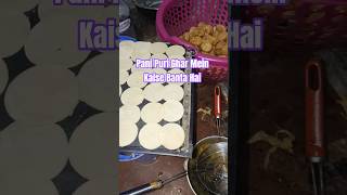 Panipuri Ghar pe kaise banta hai 😲😲#shorts #panipuri #panipurirecipe #minivlog