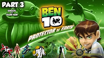Ben 10: Protector of Earth | Hard Mode with All Cheats | Part 3 | All Aliens Unlocked | Retro LoadX