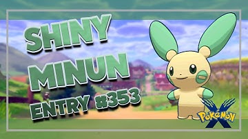Shiny Minun via Horde Encounters! Shiny Living Dex Quest #353!