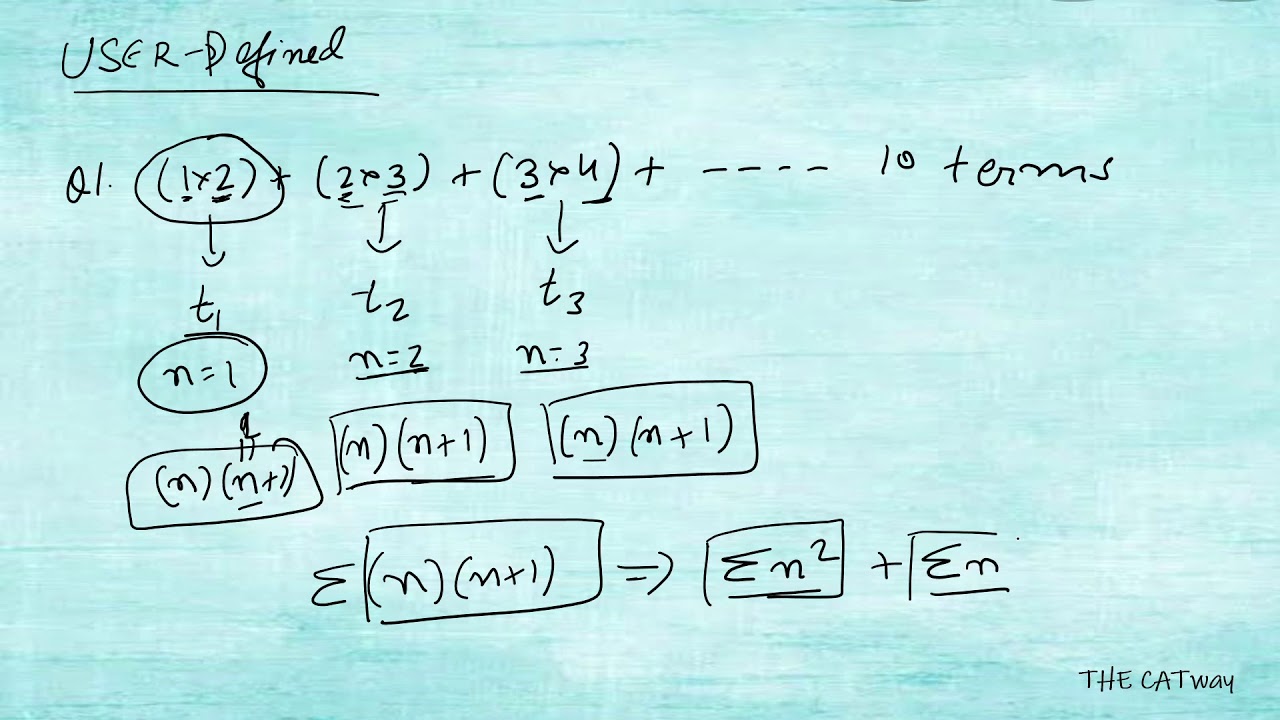 USER - Defined Series