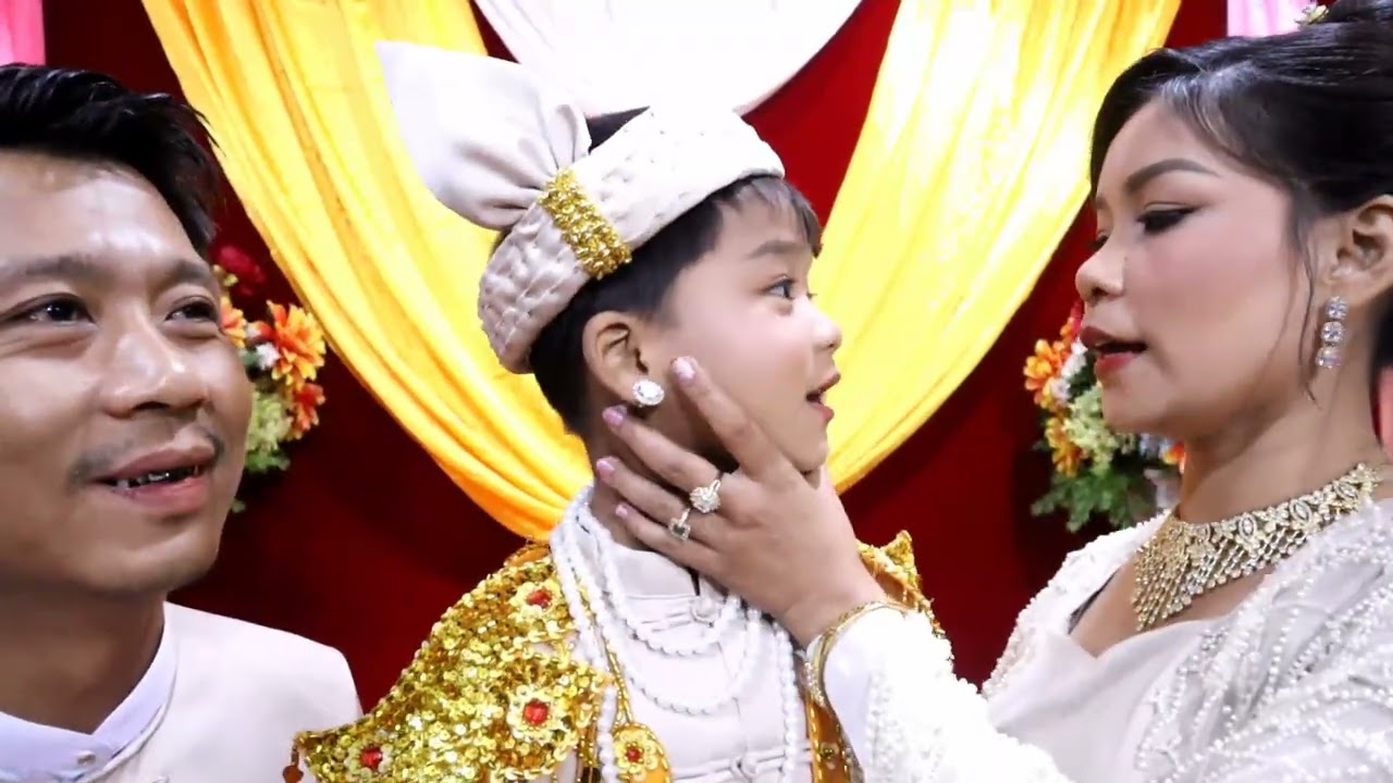 ရှင်လောင်းလှည့်သောနေ့ ( အလှူဒါယကာ ဦးစိန်ဝင်း + အလှူဒါယကာမ  ဒေါ်ရီရီချို