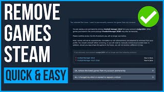 How to Permanently Remove Games From Steam Library screenshot 2