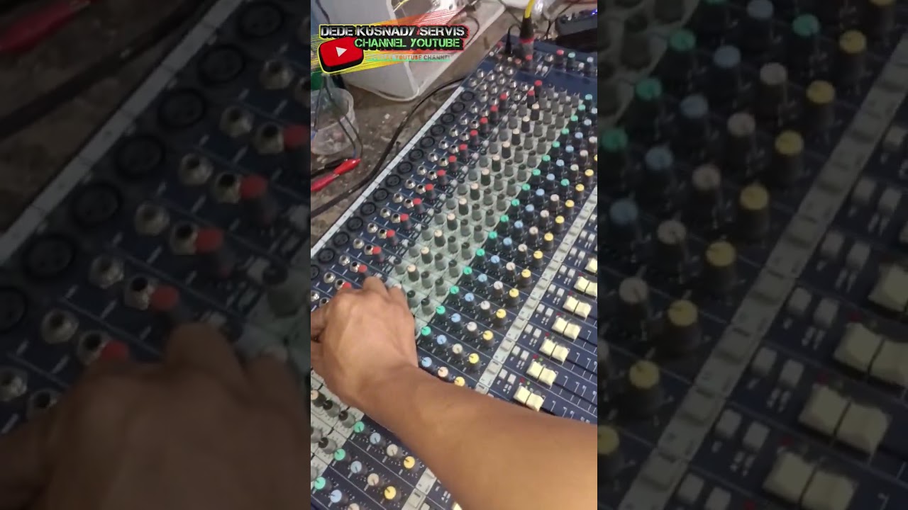 Testt mixser soundcraft mpmi 24channel‼️