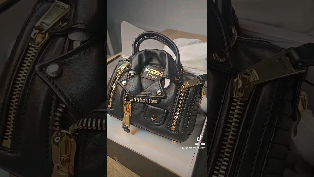 Haul Moschino biker bag 😍😍😍 