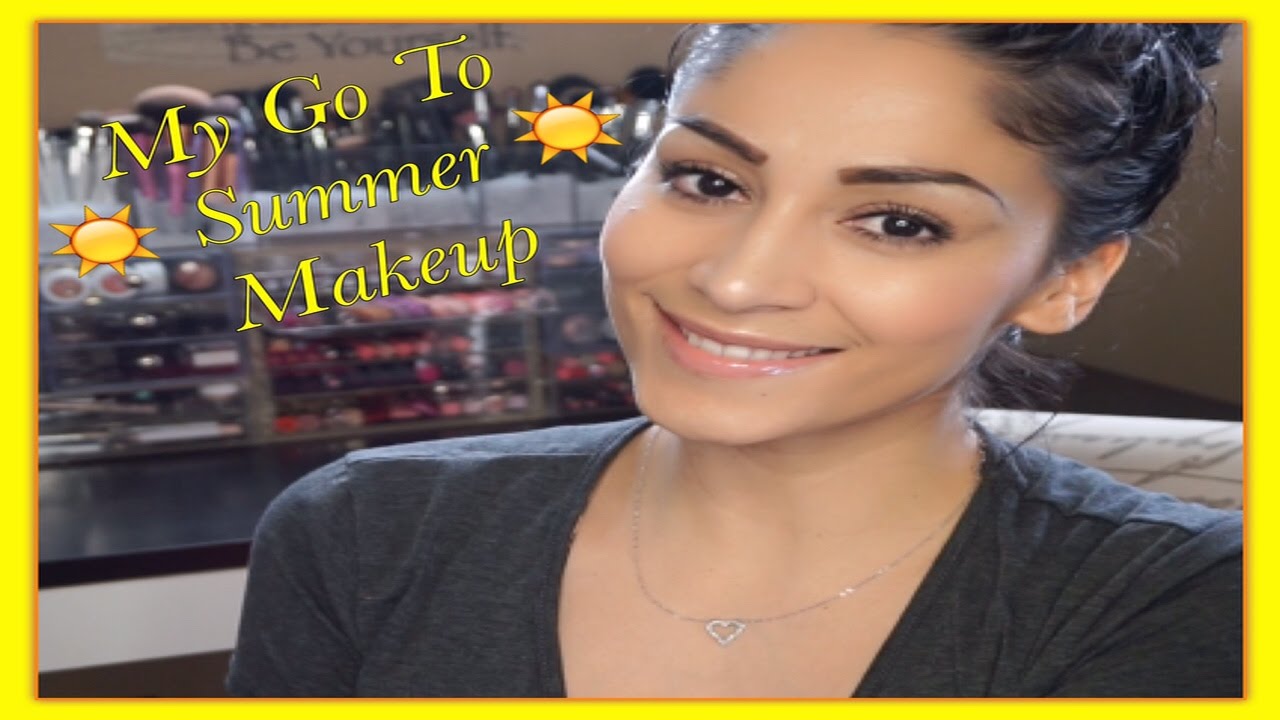 Quick & Easy Summer Makeup Tutorial - YouTube