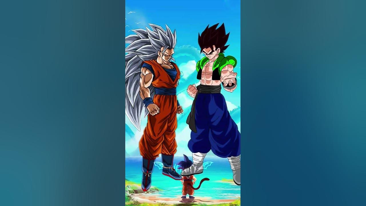 God fusion goku vs af vogito ssj 20000 shorts youtube