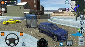 Car Driving School Simulator - #12 Horse Trailer Unlocked | Best Car Games - Android IOS GamePlay HD