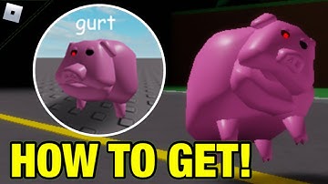 [READ PINNED] How to get the “G-U-R-T” Badge + the GURT SKIN in PIGGY RP: INFECTION || ROBLOX