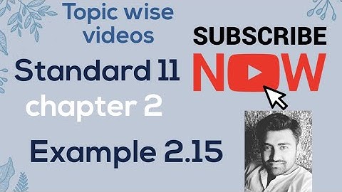 NCERT Physics class 11 chapter 2 EXAMPLE 2.15 #physicsuniversewithjaiminshah