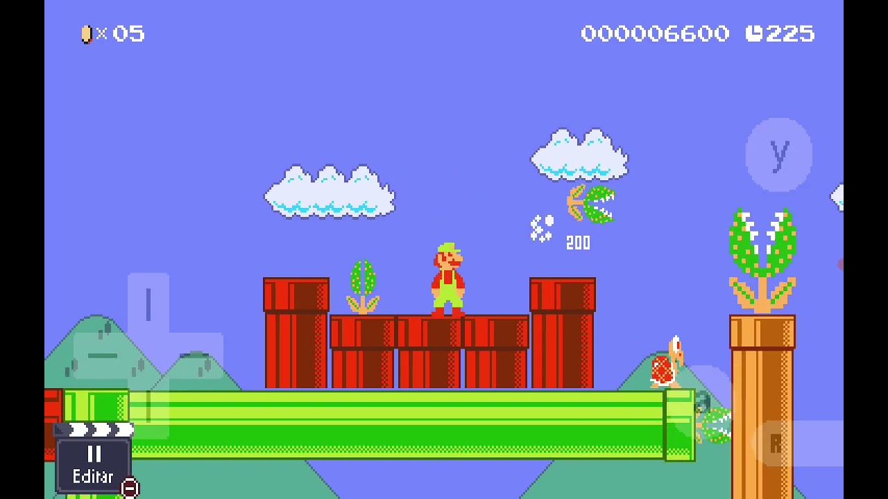 Jugando niveles de smmwe