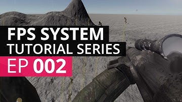 Creating a GUI and Weapon - Create your own FPS Game - Part 2 - Unity3D