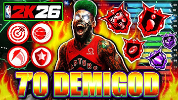 THE BEST CENTER BUILD in NBA 2K26 😤 | UNSTOPPABLE 7’0 DEMIGOD That DOMINATES the GAME 🔥
