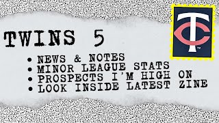 Twins 5: News & Notes, Minor League Stats, Prospect Talk