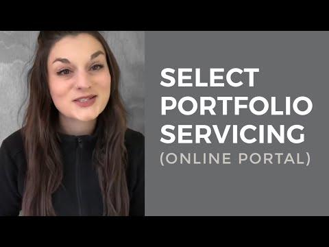Select Portfolio Servicing (Online Portal Information)